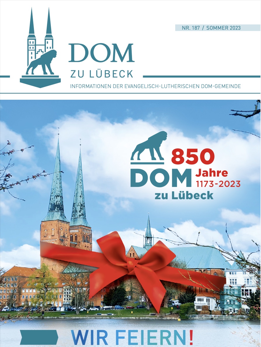 Dom zu Lübeck: Cover Gemeindebrief 